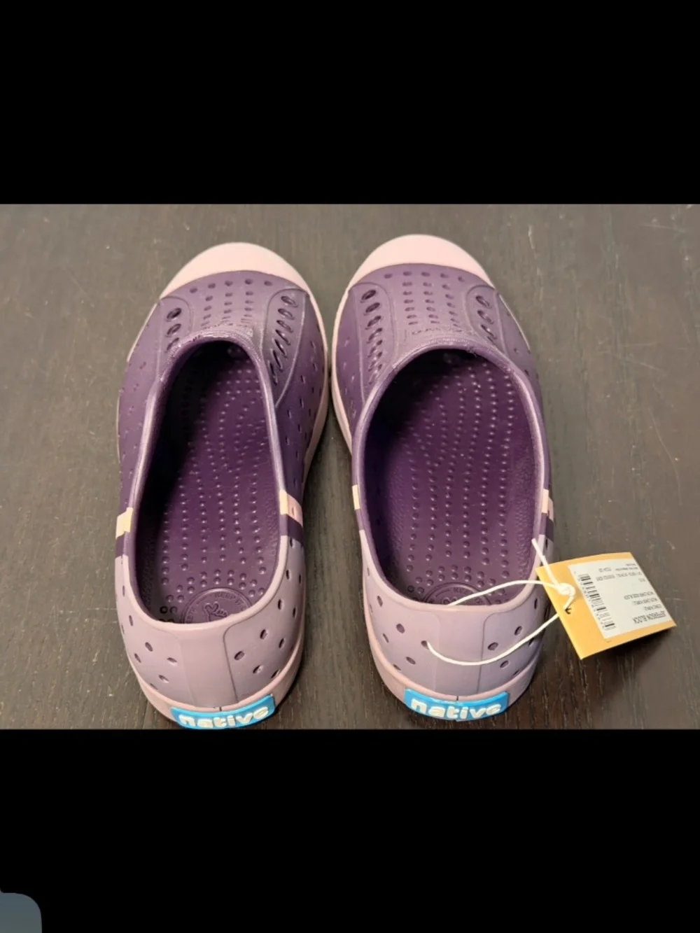 Native Jefferson Block Shoe Cosmic Purple/Pink Little Kids C12